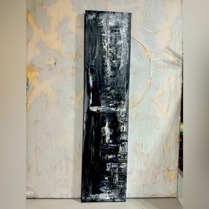 ORIGINAL  NEW! 42x10 Acrylic hand painted by Doka Art. “